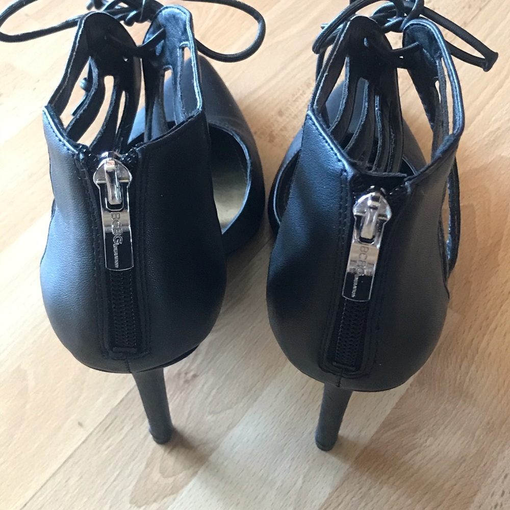 Black heels